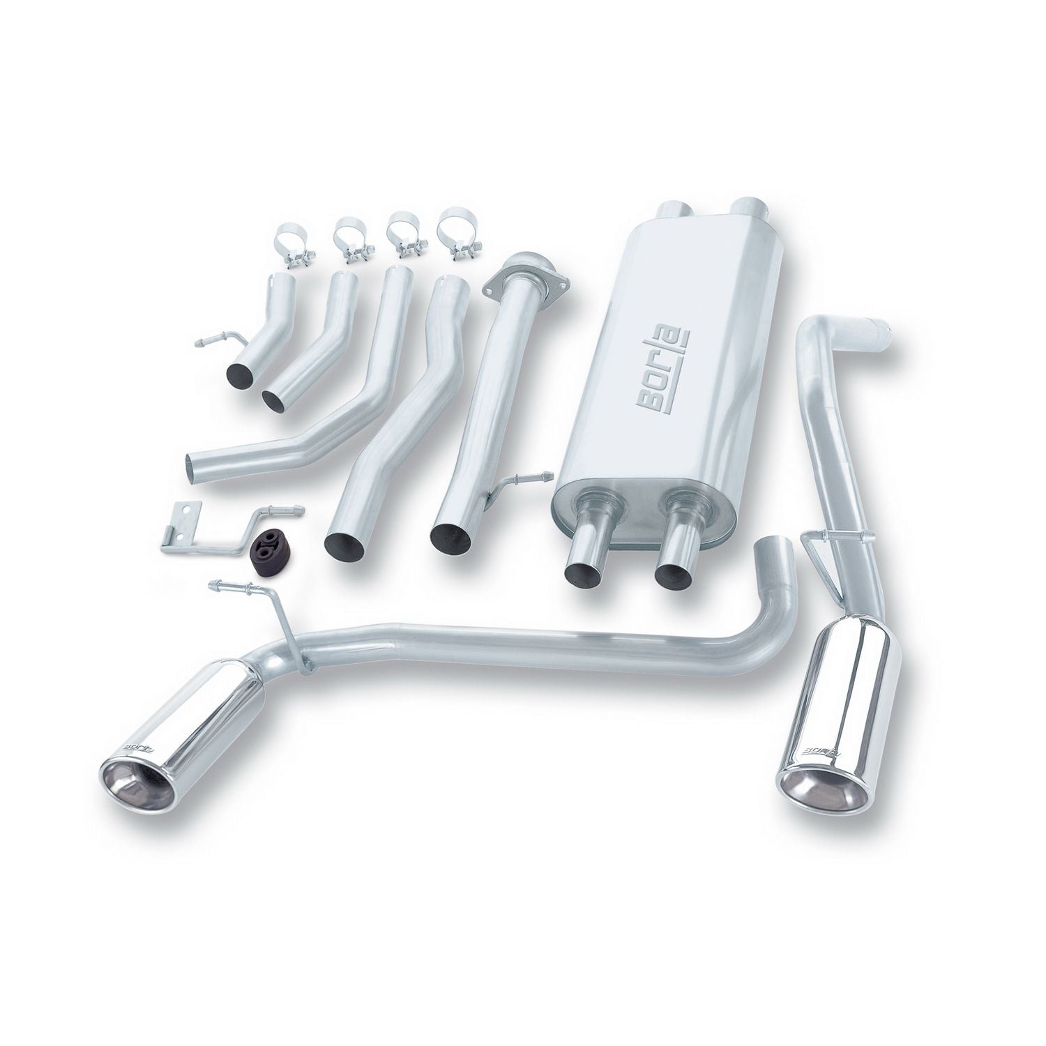 Borla 140037 2003-2006 Hummer H2 Cat-Back? Exhaust System Exhaust System Kit