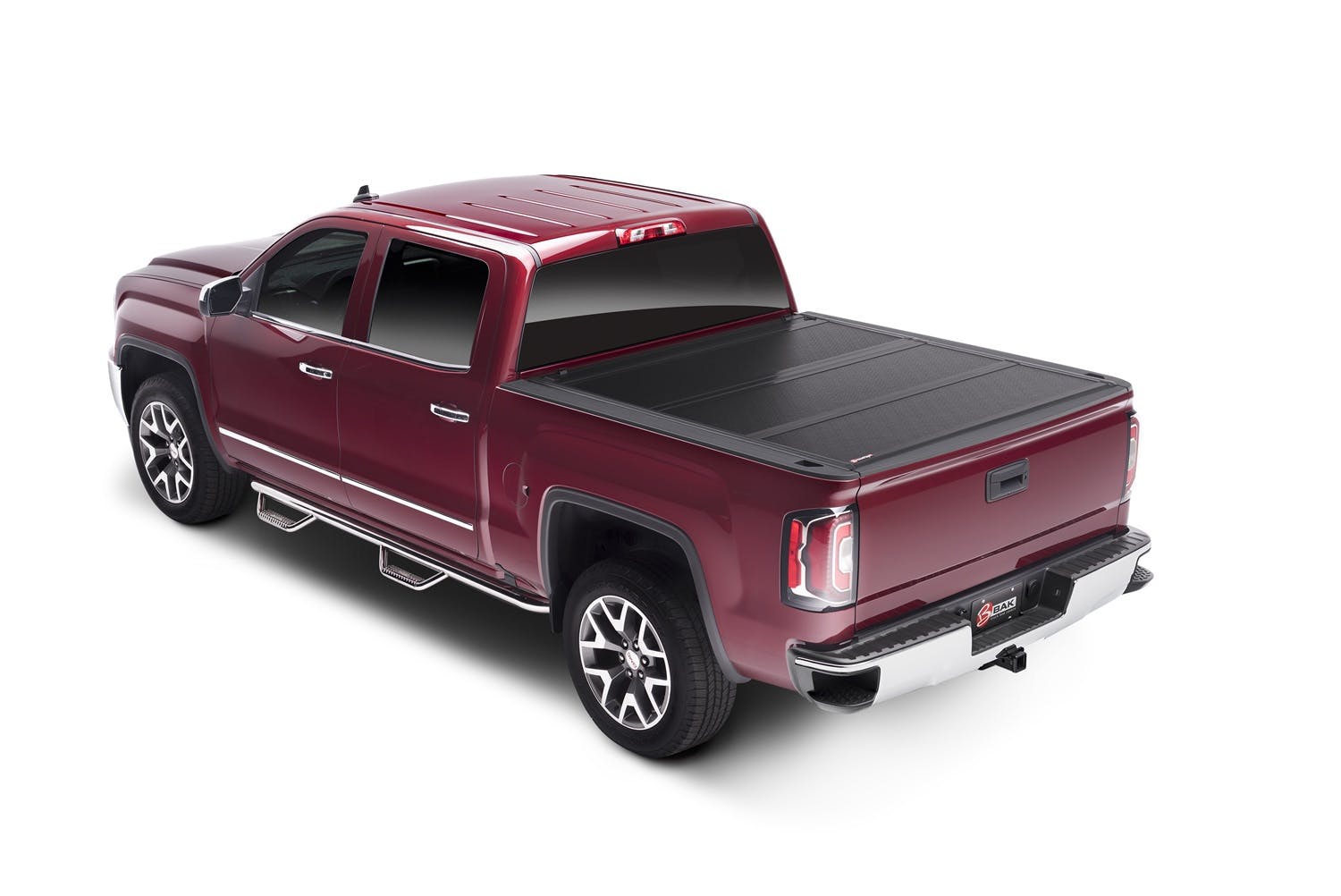 BAK Industries BAKFlip FiberMax Hard Folding Truck Bed Cover | Fiberglass Polymer