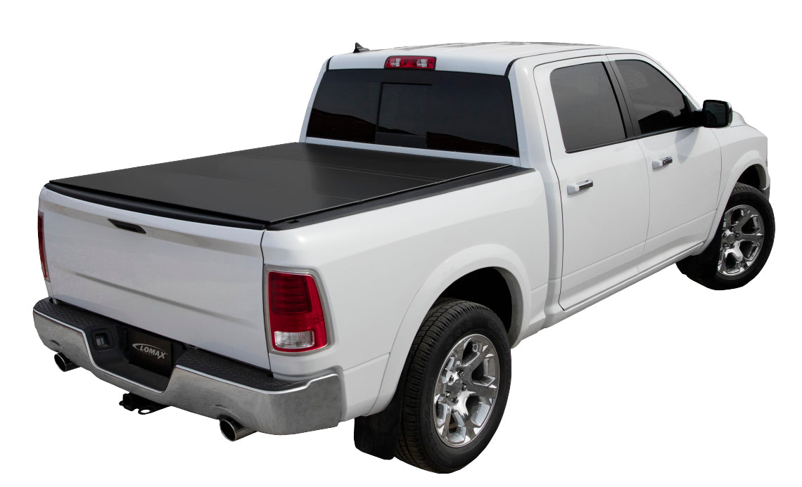 LOMAX Covers Aluminum Low Profile Hard Tri-Fold Tonneau Cover