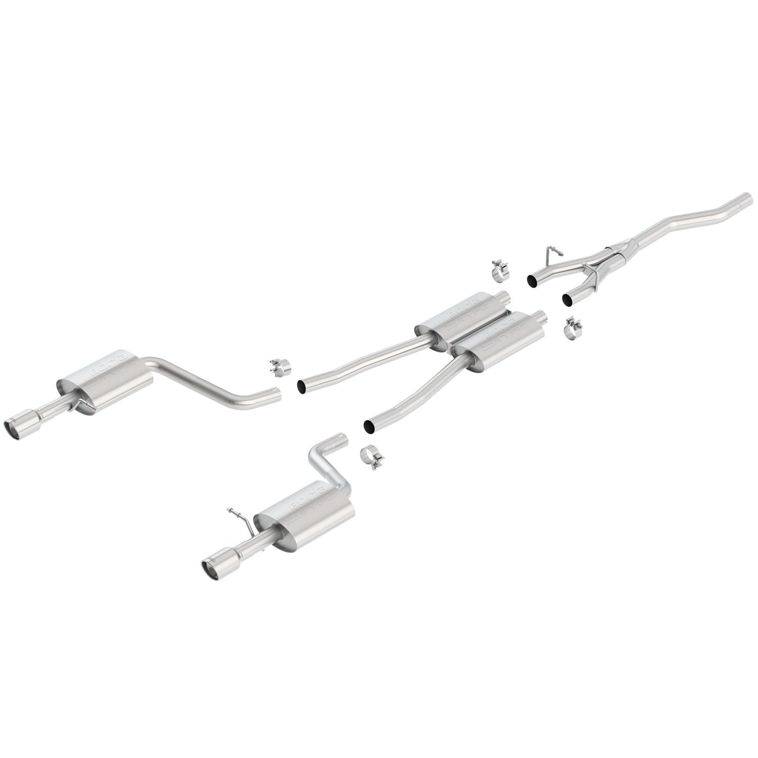 Borla 140100 2002-2008 Audi A4 Cat-Back? Exhaust System Exhaust System Kit