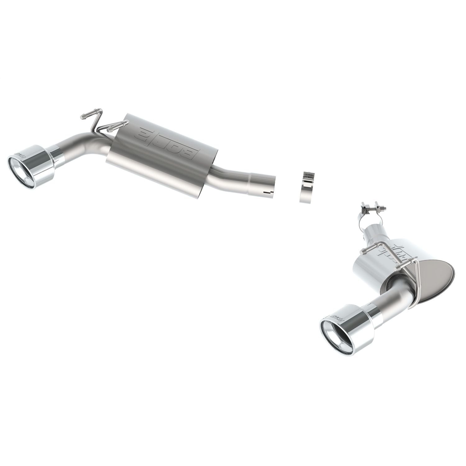 Borla 11847 Axle-Back Exhaust System - Touring Exhaust System Kit