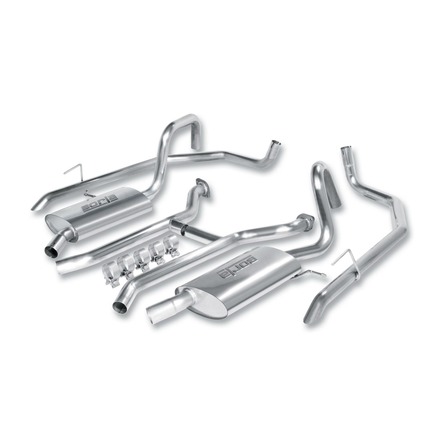 Borla 140360 2003-2011 Ford Crown Vic Cat-Back? Exhaust System Touring Exhaust System Kit