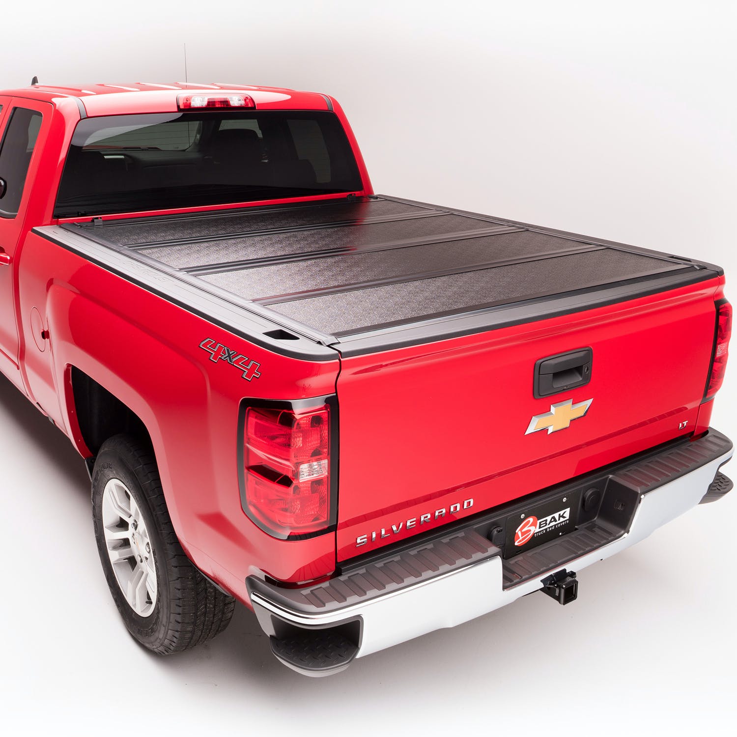 BAK Industries BAKFlip F1 Hard Folding Truck Bed Cover | Fiberglass Cover