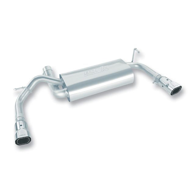 Borla 11755 2007-2011 Jeep Wrangler JK/ JKU Axle-Back Exhaust System Touring Exhaust System Kit