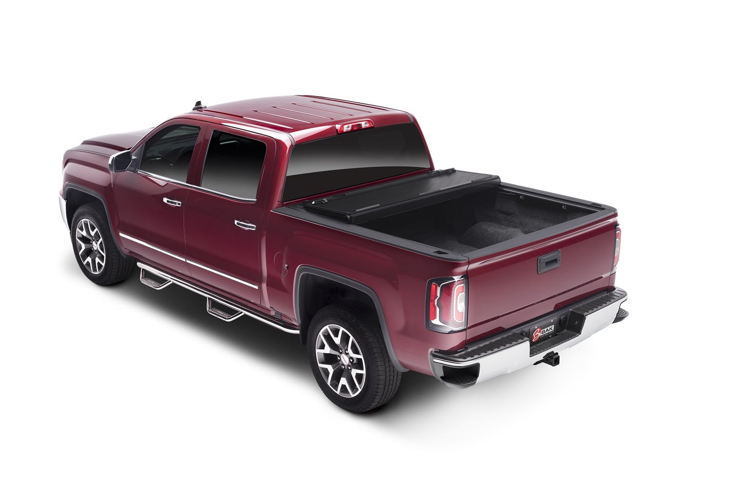 BAK Industries BAKFlip FiberMax Hard Folding Truck Bed Cover | Fiberglass Polymer