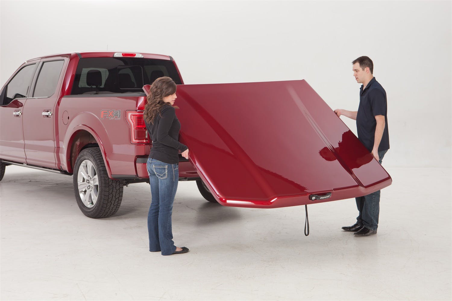 UnderCover Elite LX Tonneau Cover | Color Match Titl-Up Locable