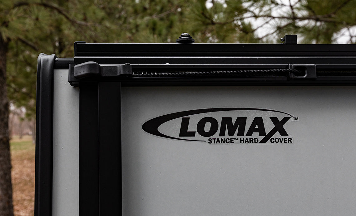 LOMAX Covers STANCE Hard Tri-Fold Truck Bed Cover