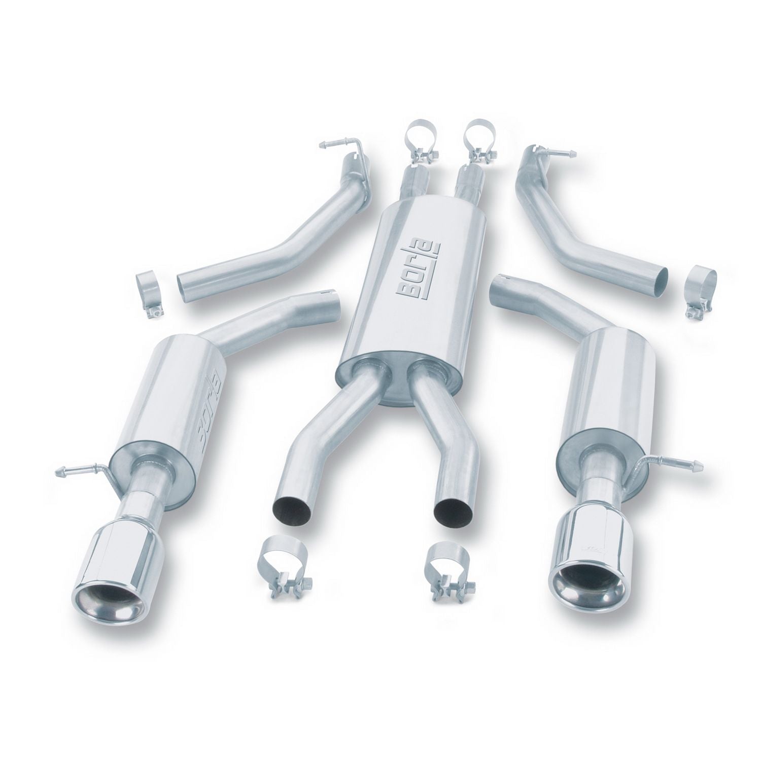 Borla 140081 2003 Ford Thunderbird Cat-Back? Exhaust System Touring Exhaust System Kit