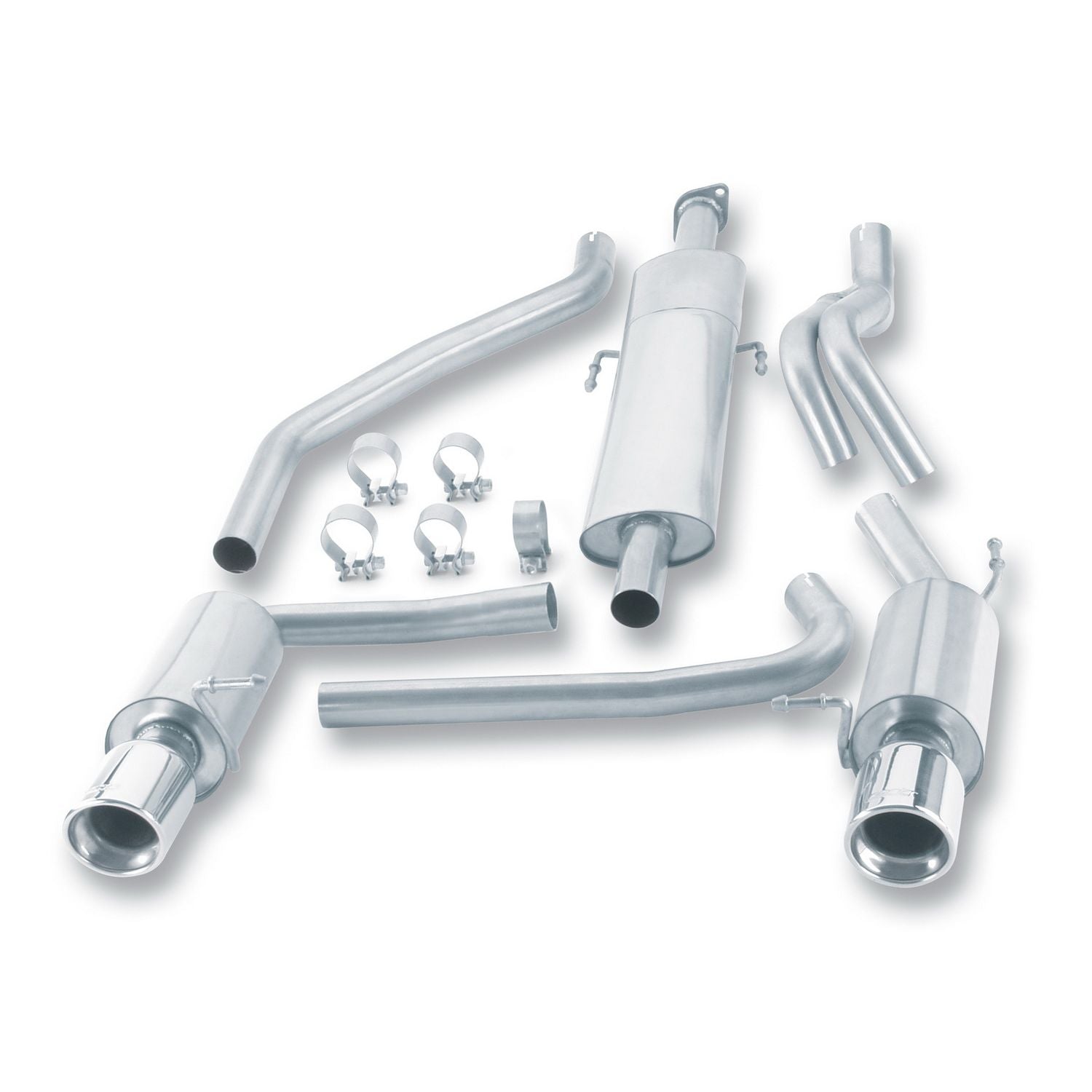 Borla 140064 2003-2006 Hyundai Tiburon GT Cat-Back? Exhaust System Exhaust System Kit