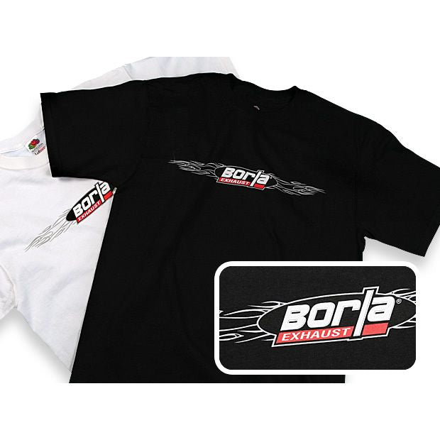 Borla 21291 Men's Wireframe Black Crew Neck T-Shirt - Medium T-Shirt