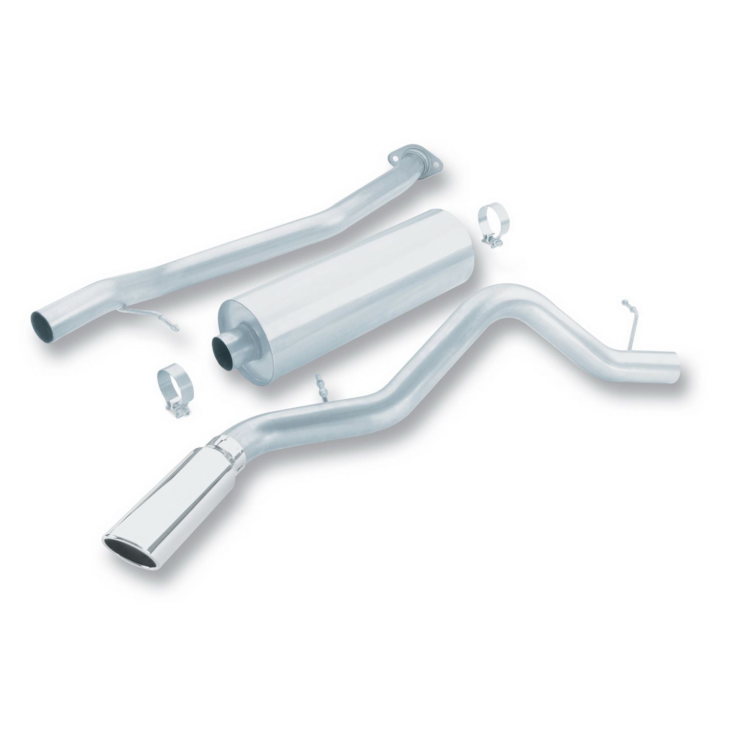 Borla 140014 1999-2007 Chevrolet Silverado 1500/ GMC Sierra 1500 Cat-Back? Exhaust System Exhaust System Kit