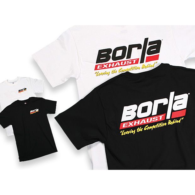 Borla 21199 Men's Motorsports Black T-Shirt - XXL T-Shirt