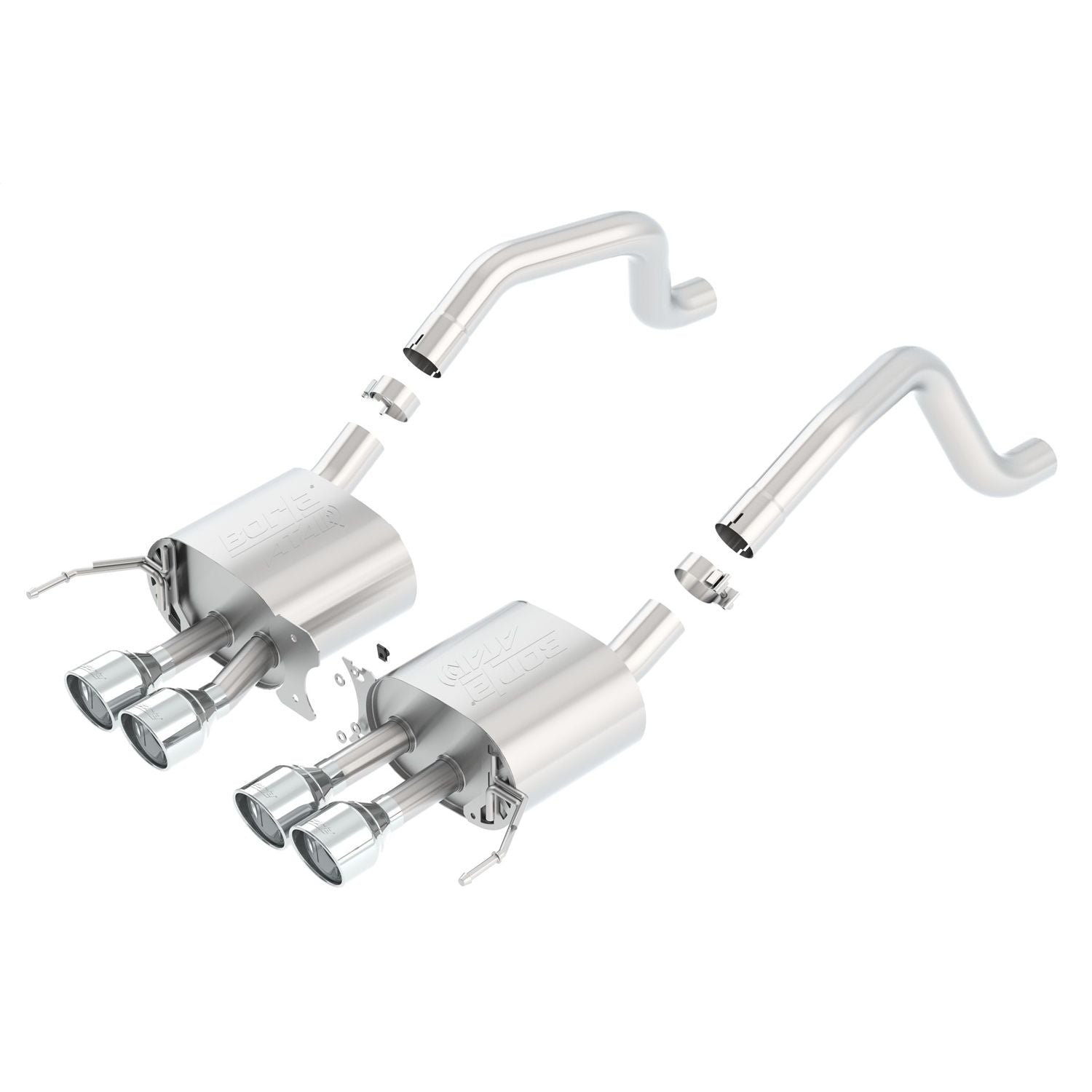 Borla 11911 Axle-Back Exhaust System - ATAK Exhaust System Kit