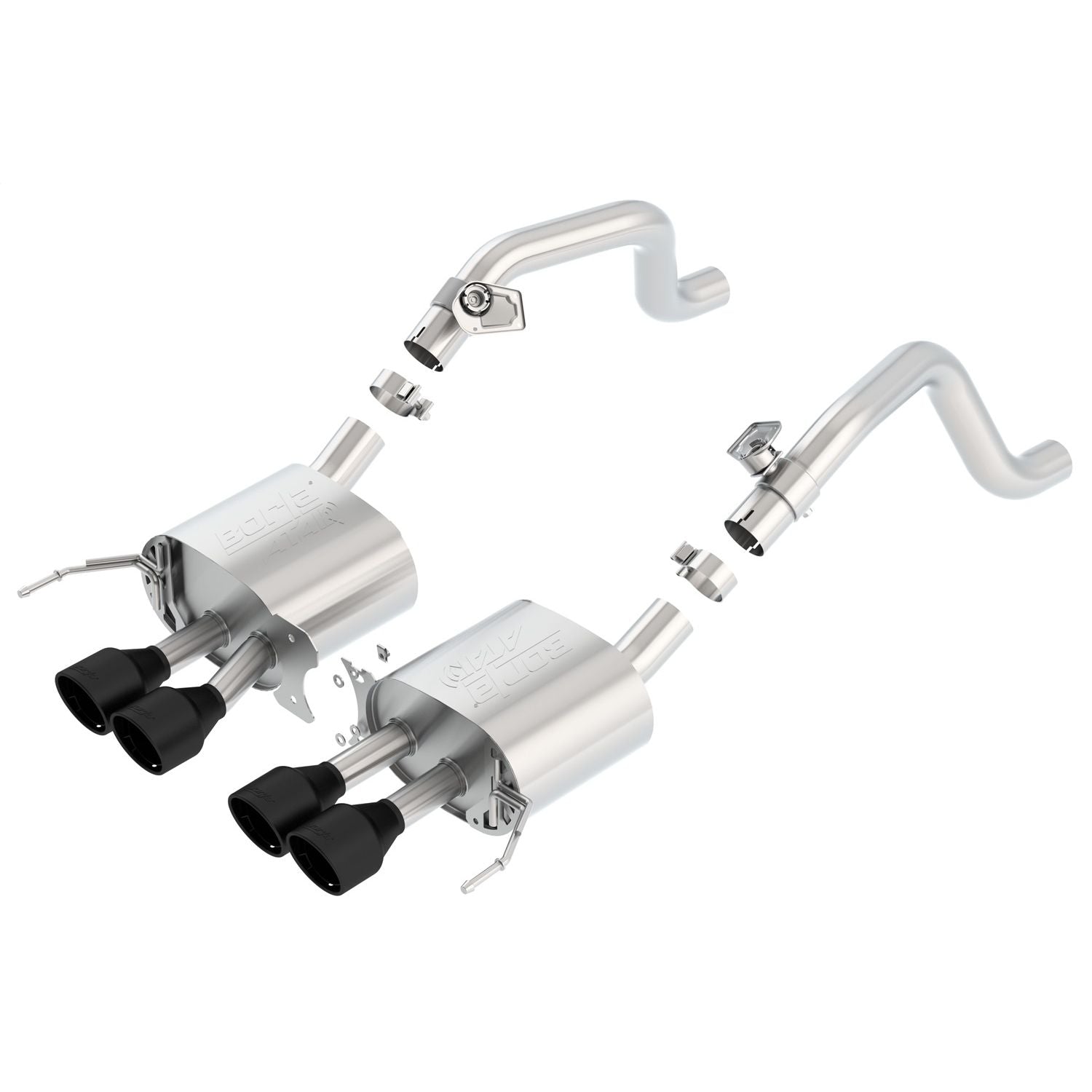 Borla 11863CB 2014-2019 Chevrolet Corvette Stingray C7 Axle-Back Exhaust System ATAK? Exhaust System Kit