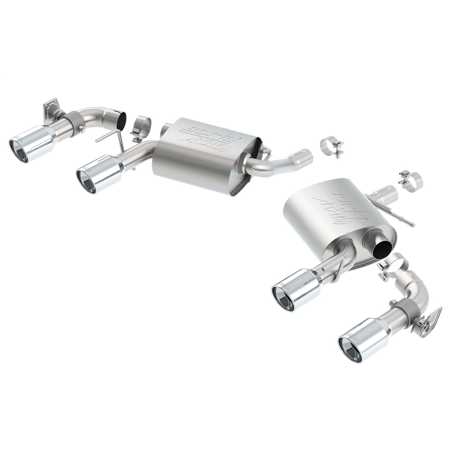 Borla 11931 2016-2021 Chevrolet Camaro 3.6L V6 Axle-Back Exhaust System ATAK? Exhaust System Kit